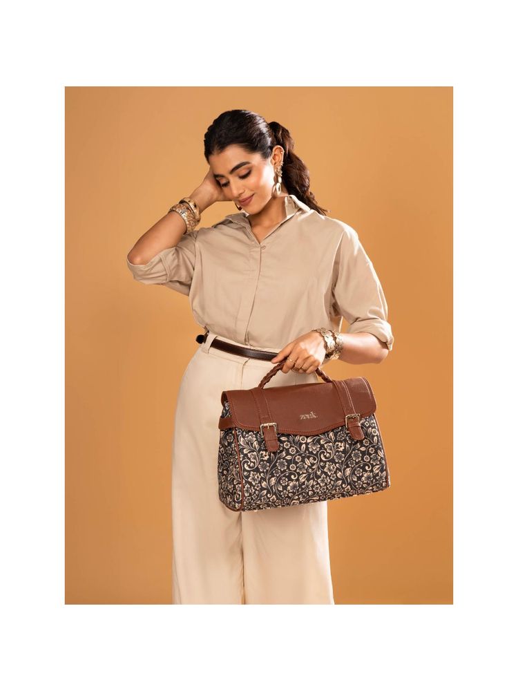 Zouk Konkona Heritage Satchel Bag - Flomotif-picture-17