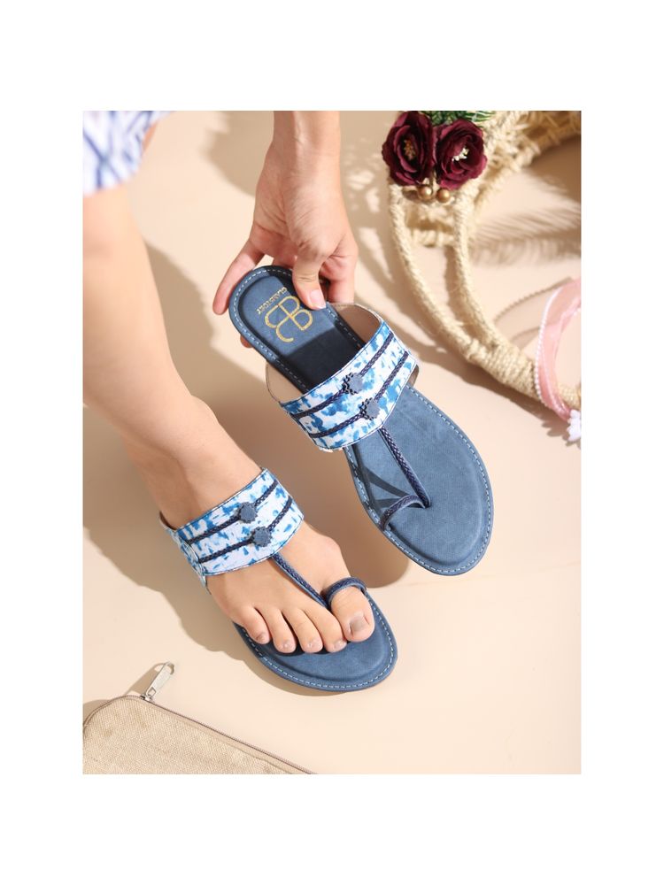GLAM STORY Indi Blue Kolhapuri-picture-22