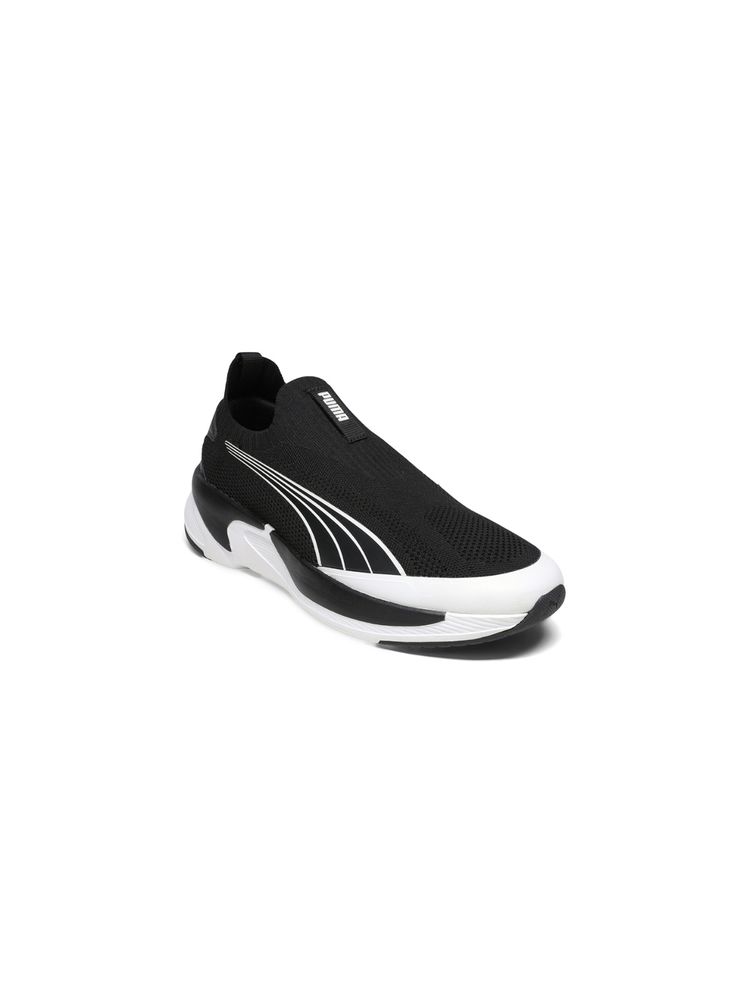 Puma Softride Premier GlideKnit Black Running Shoes-picture-27
