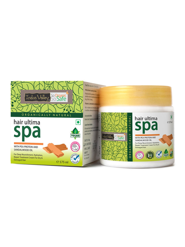 Indus Valley Deep Nourishing Hair Ultima Spa with Keratin, Light Weight & Creamy Texture-image-10