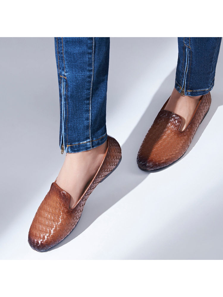 SKO Madison Women Tan Loafers-image-31
