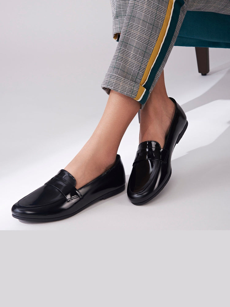 SKO Kate Women Black Loafers-picture-19