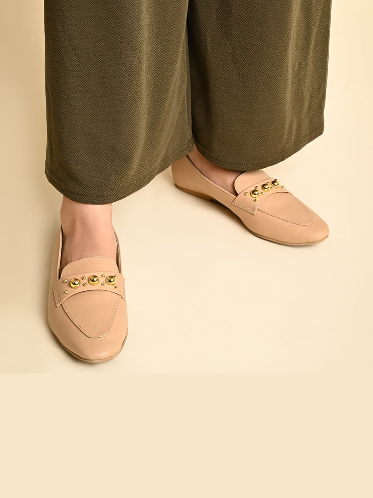 SKO Rebecca Women Nude Loafers-image-14