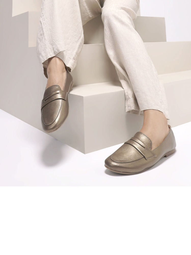 SKO Kate Women Dark Bronze Loafers-picture-14