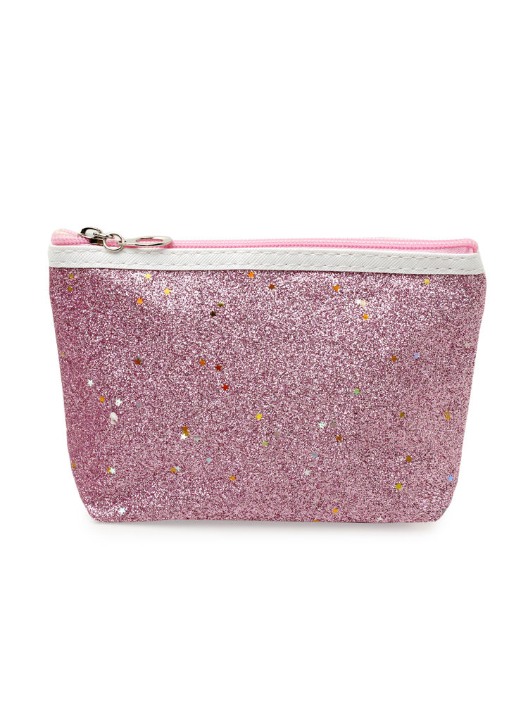 Bronson Professional Glitter Bling Mini Travel - Size Makeup Pouch