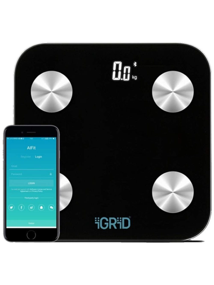 iGRiD Digital Bluetooth Body Fat Weight Scale (IG-HS1900)