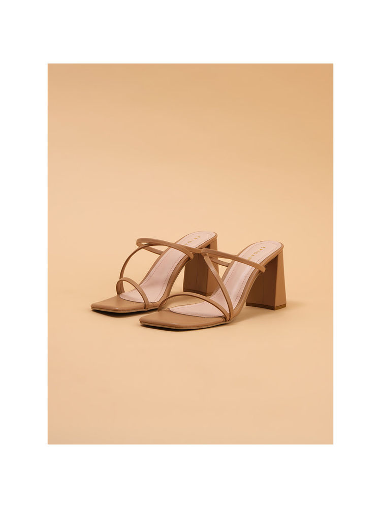 Eridani Mika Beige Heels-image-11