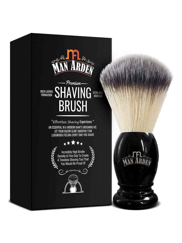 Man Arden Premium Shaving Brush With Extra Soft Bristles-image-41
