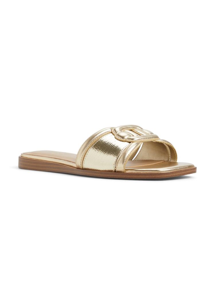 Aldo Women Bronze Flats-picture-38