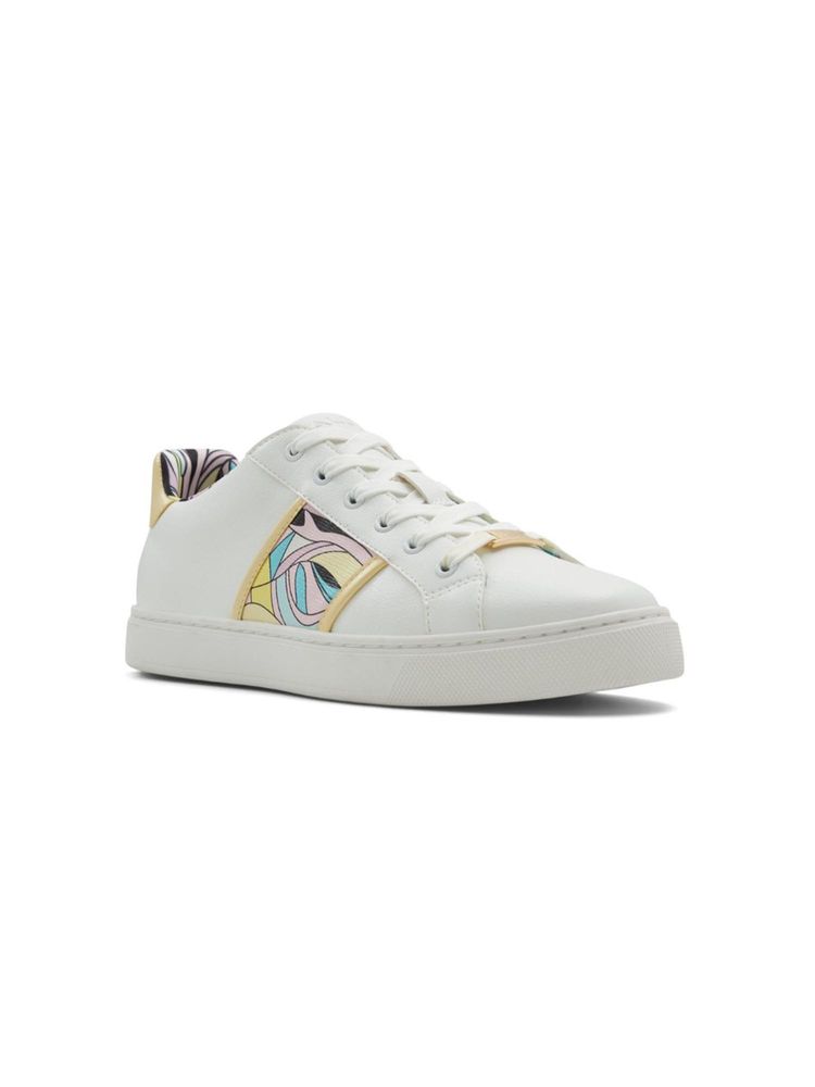 Aldo Women Green Sneakers-image-14