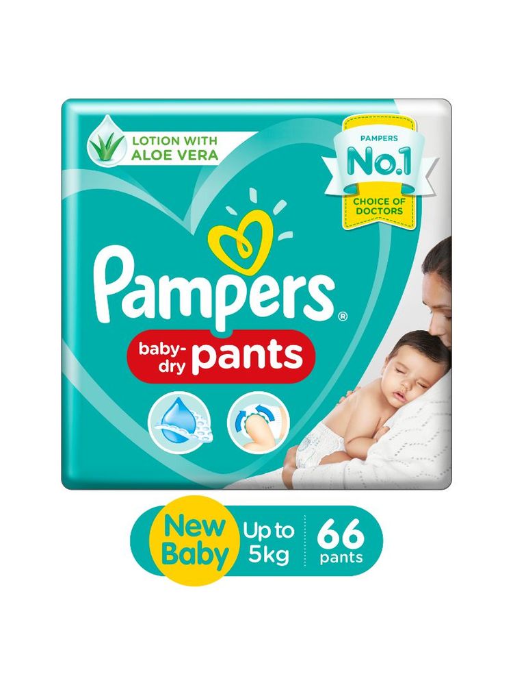 Pampers New Diapers Pants, New Born