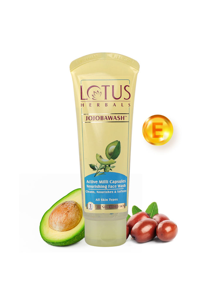 Lotus Herbals Jojobawash Active Milli Capsules Nourishing Face Wash-picture-12