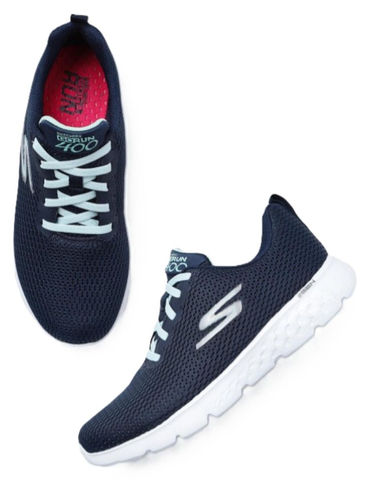 SKECHERS Women Navy Blue Go Run 400 Running Shoes-picture-27