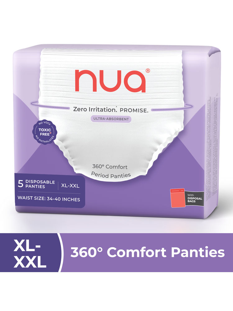 Nua 360° Comfort Period Panties - XL-XXL