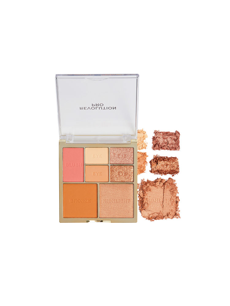 Revolution Pro Iconic Eye & Cheek Palette - Light Medium-picture-31