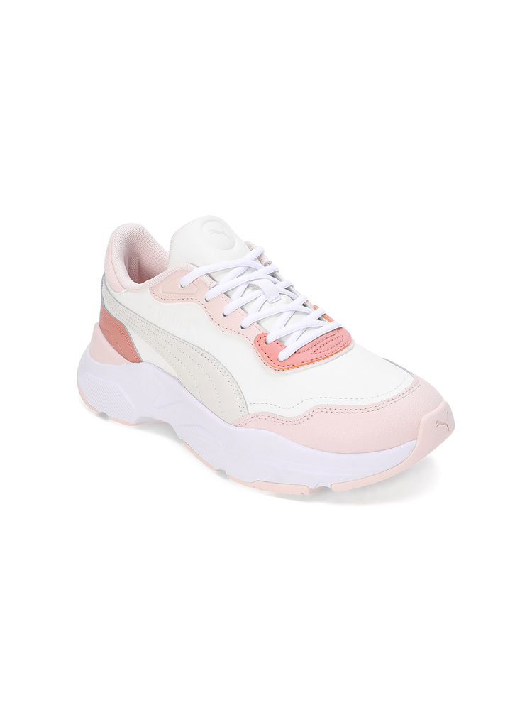 Puma Cassia Rose Women's White & Pink Sneakers-picture-20