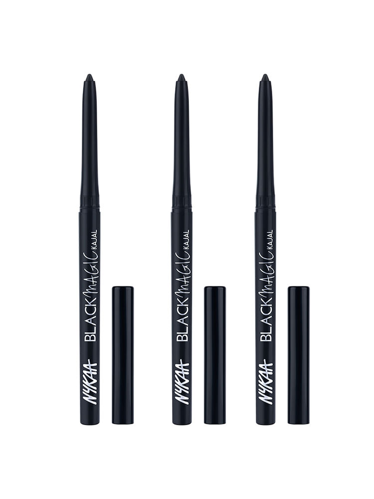 NykaaCosmetics Black Magic Kajal Pack of 3