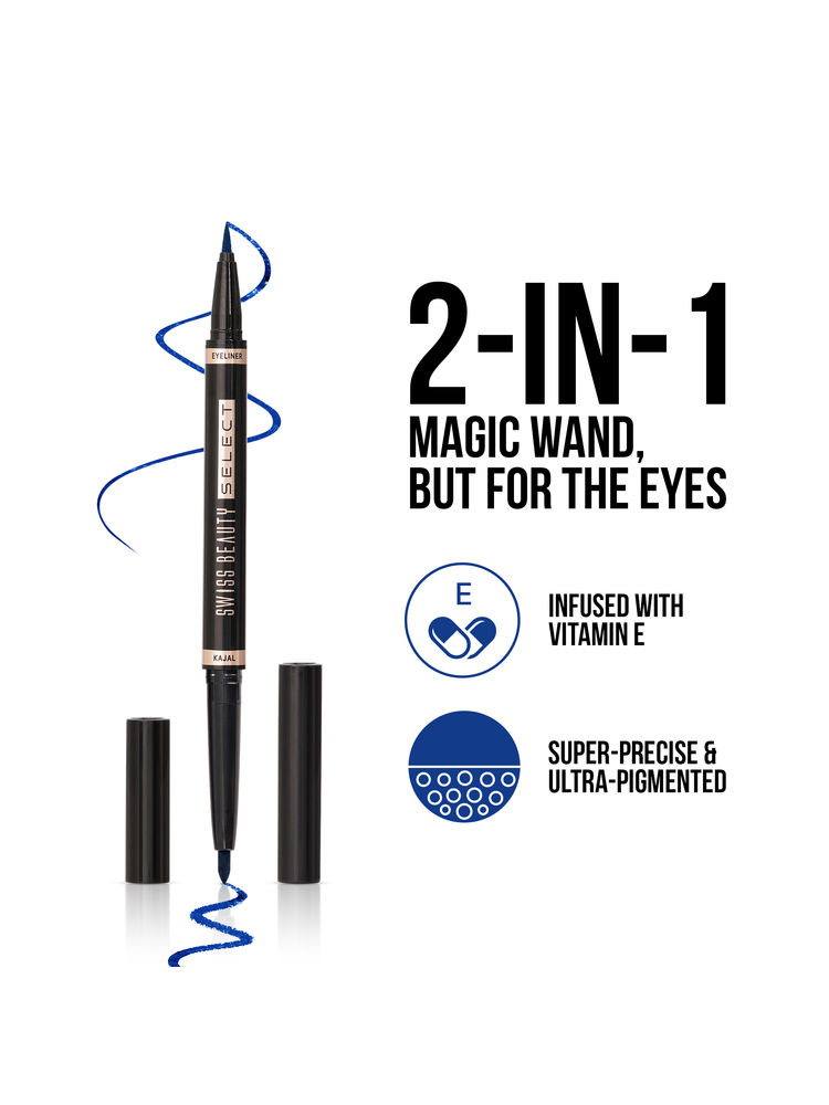 Swiss Beauty Select Do The Duet Kajal + Eyeliner 2-In-1-picture-16