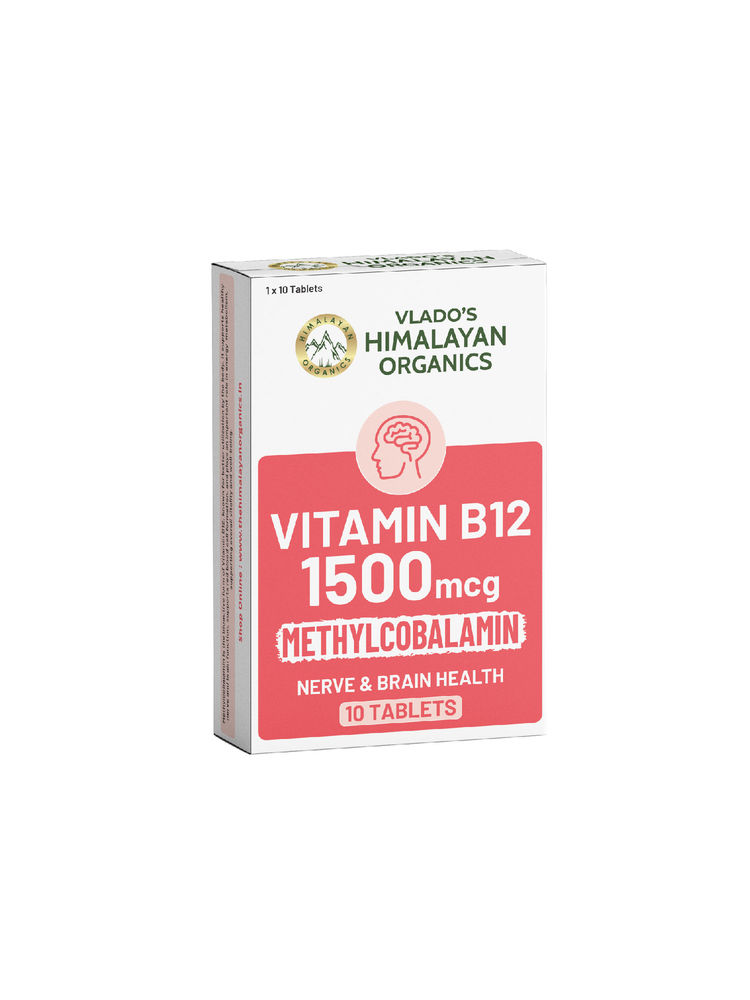 Vlado's Himalayan Organics Vitamin B12 1500MCG Methylcobalamin Tablets-picture-42