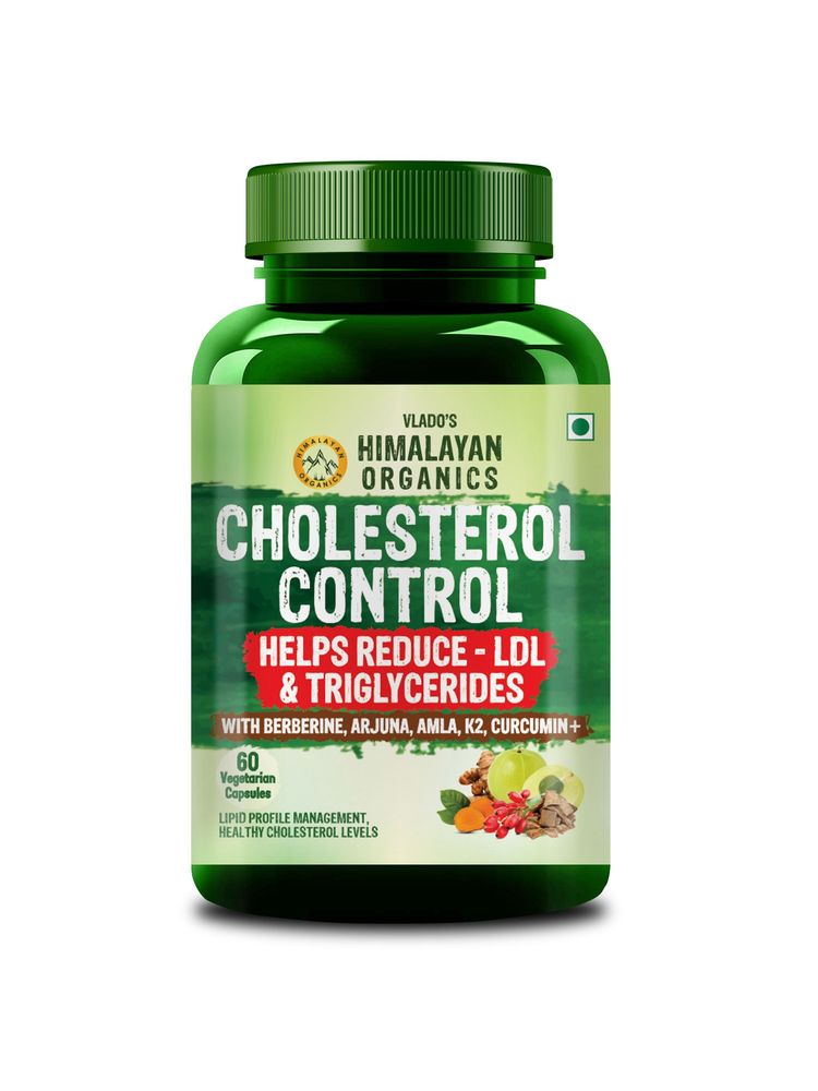 Vlado's Himalayan Organics Cholesterol Control With Arjuna & Berberine Veg Capsules-picture-41