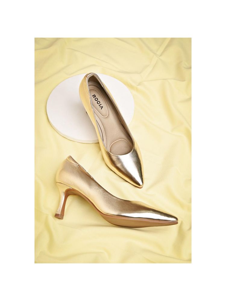 ROCIA By Regal Gold Women High Pump Heels-picture-25