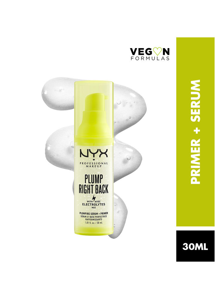 NYX Professional Makeup Plump Right Back Plumping Serum + Primer