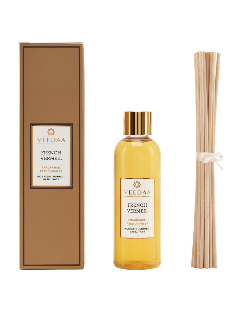 Veedaa Candles French Vermeil Diffuser Oil Refill & Reeds Set-image-46