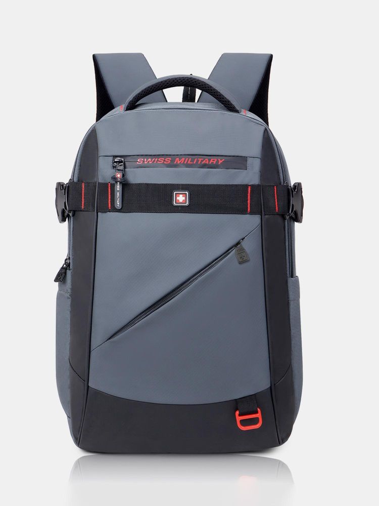 Swiss Military 30L Laptop 15.6 Luggage Strap Anti-Theft Pocket Backpack-picture-23