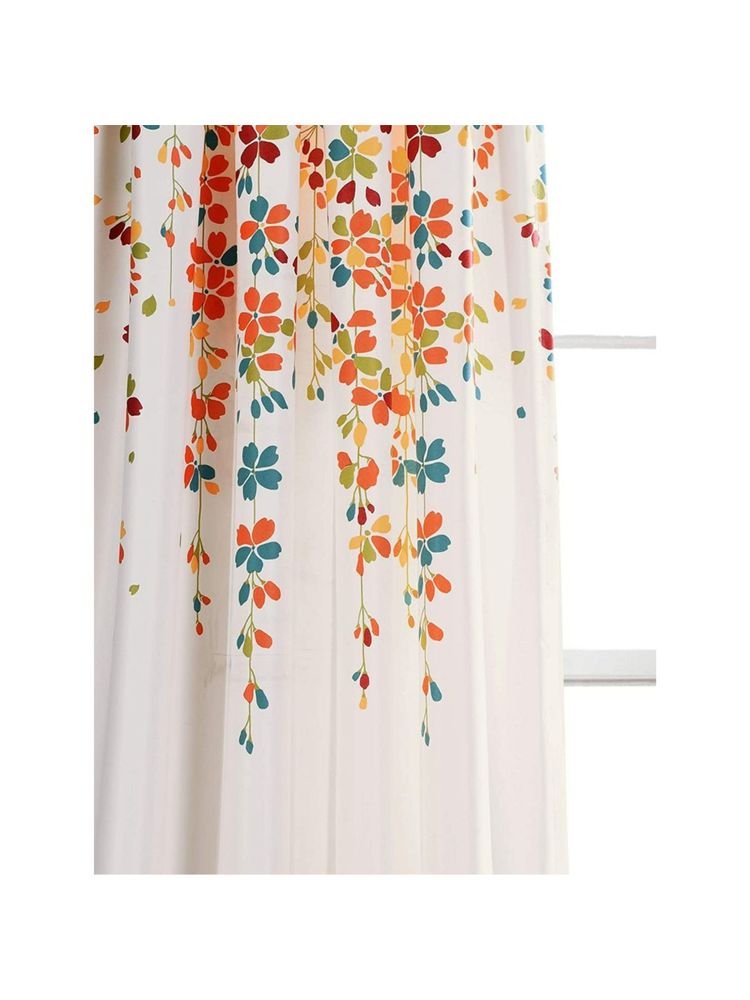 Urban Space Digital Blackout Curtains for 2 Piece - Skyfall Orange (Pack of 2)-image-38