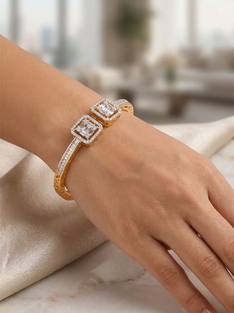 Nuyug Mosaic American Diamond Kada-picture-10