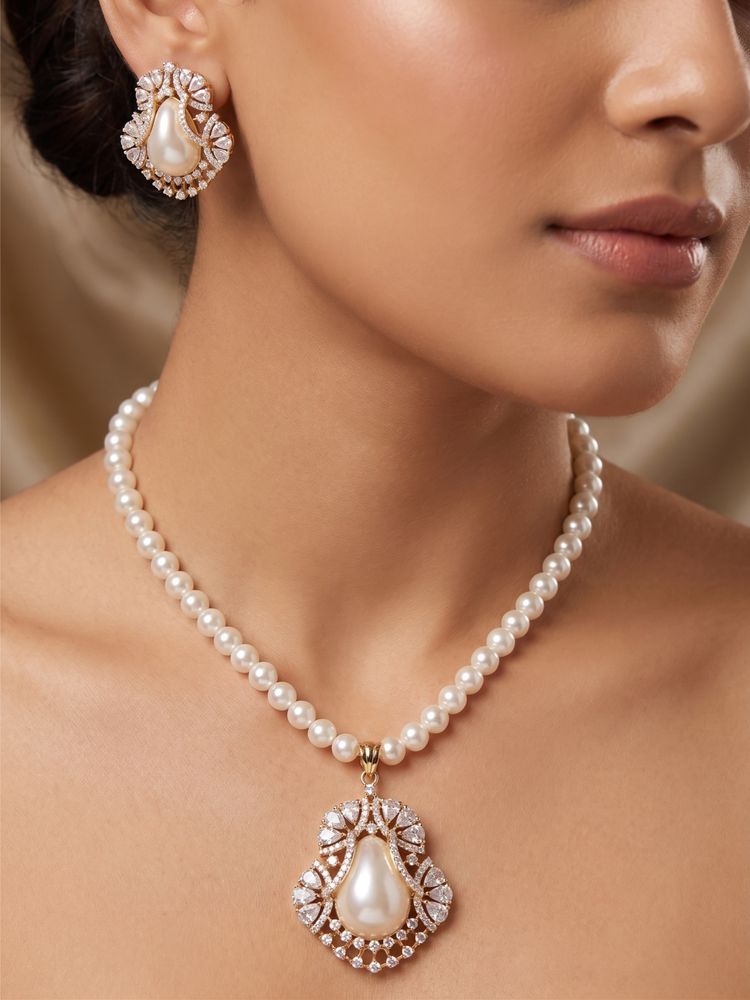 Nuyug Pearl Bloom Jewellery Set-picture-21