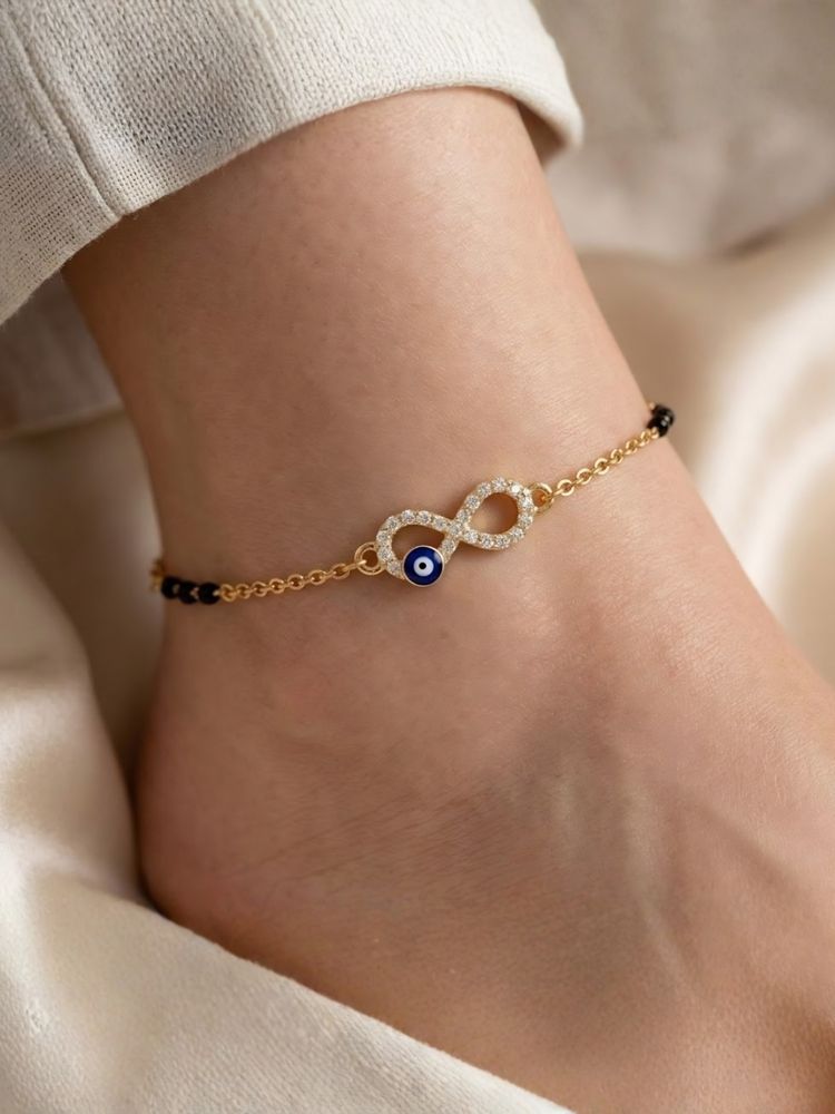 Nuyug Evil Eye Infinity Anklet-picture-12