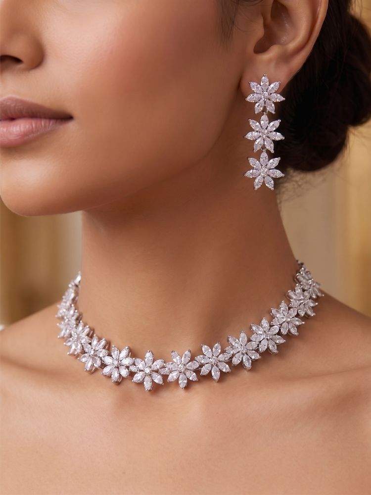 Nuyug Ivora Floral Jewellery Set-picture-25