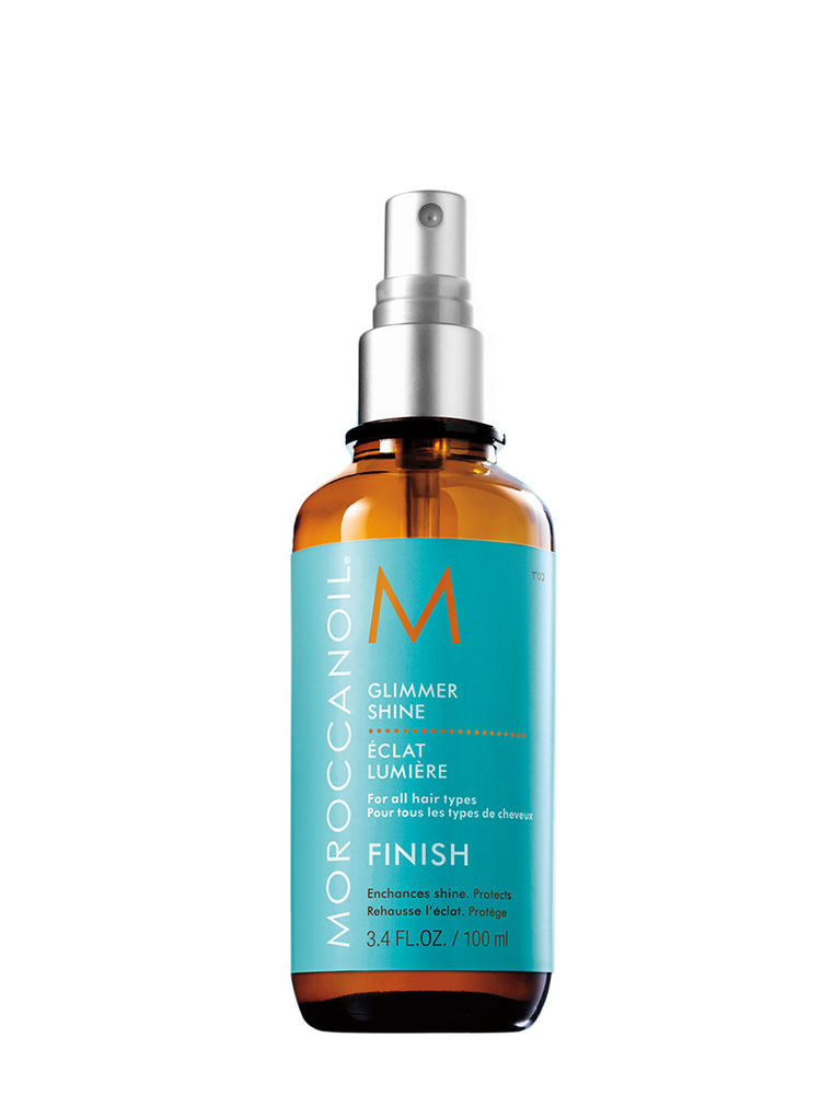 Moroccanoil Glimmer Shine Spray|Argan Oil+Vitamins|Glossy Shine Color & UV Protection For All Hair