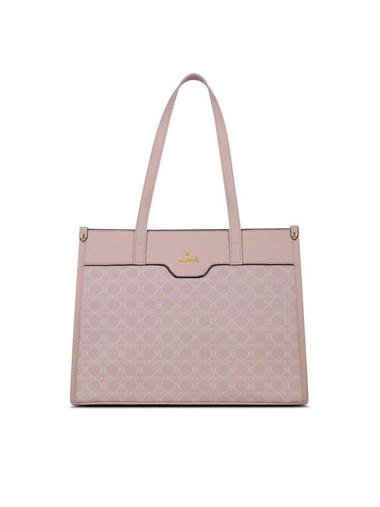 Lavie Women's Nina Box Satchel Handbag (Pink)-picture-38
