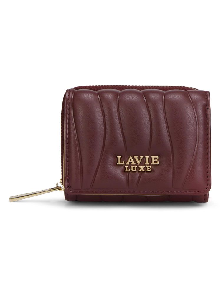 Lavie Luxe Women's Lea Wallet (Wine) (S)-picture-42