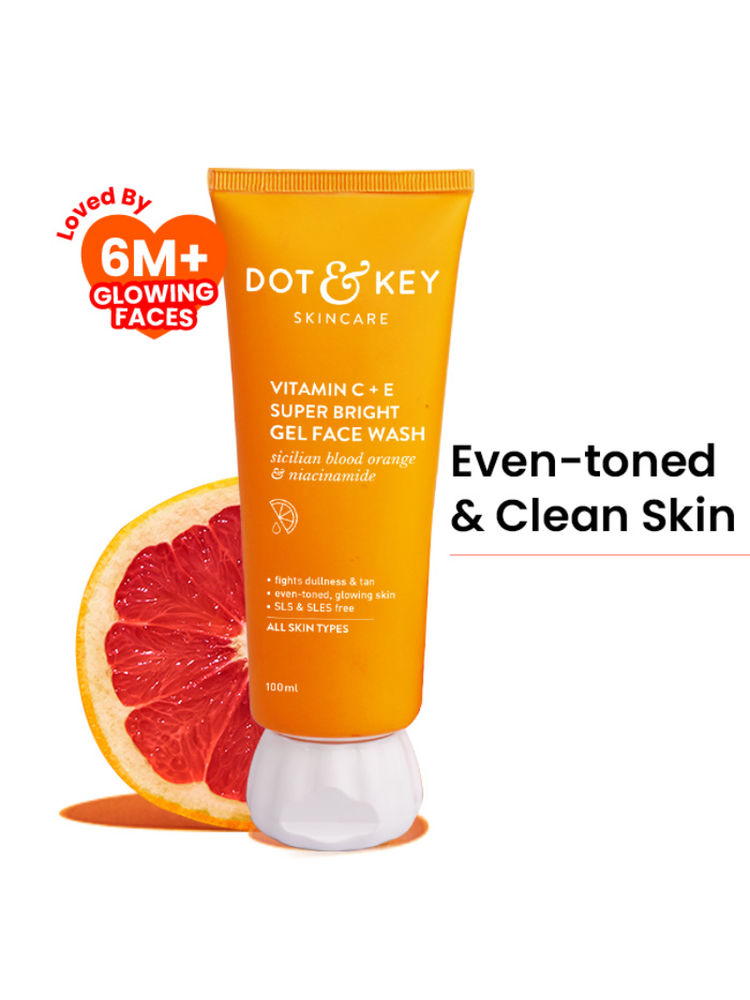 Dot & Key Vitamin C + E Super Bright Gel Face Wash