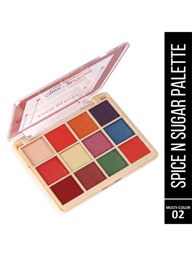 Lyon Beauty Spice N Sugar Eyeshadow Palette - Multi-Color 02-picture-23