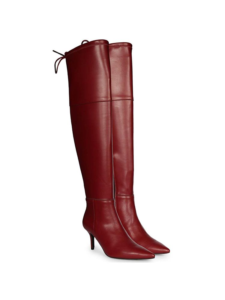 Saint G Womens Maroon Casual Boots-image-6
