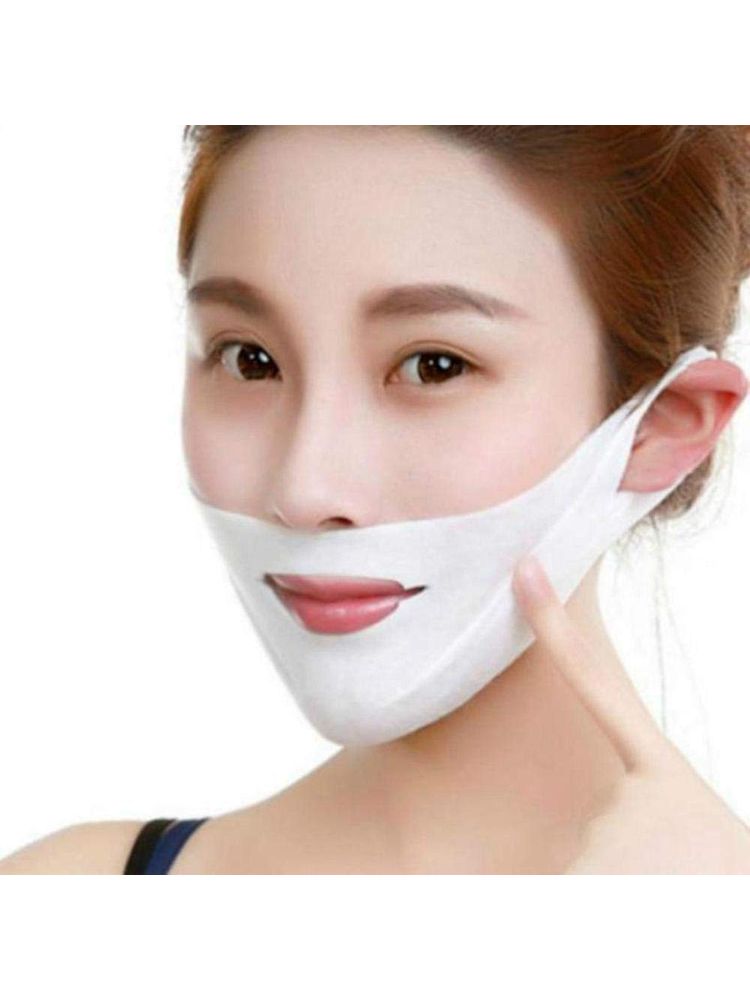 Getmecraft V Line Lifting Face Mask, Double Chin Reducer Mask V Shaped Slimming Face Mask-picture-25