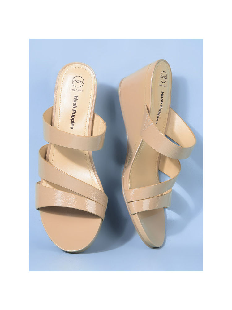 Hush Puppies Beige Womens Wedge Heels-picture-26