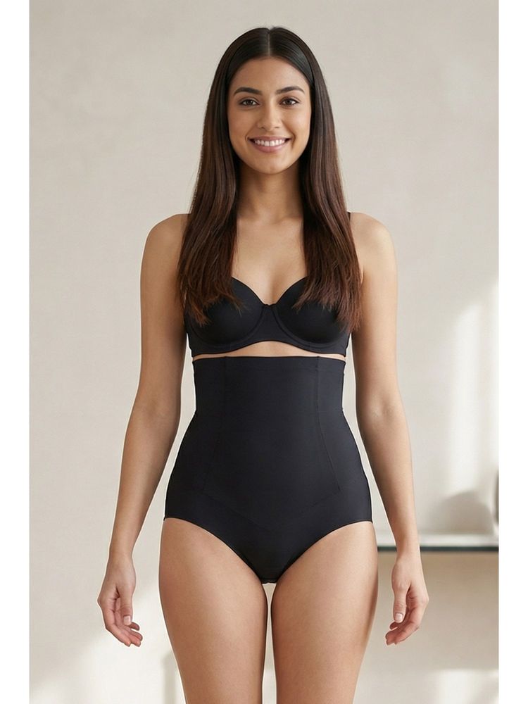 Zivame All Day High waist Shaper Brief - Black-picture-22