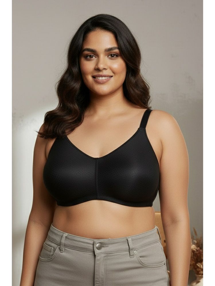 Zivame Shimmering Secrets Lightly Lined Minimiser Bra - Anthracite-picture-27