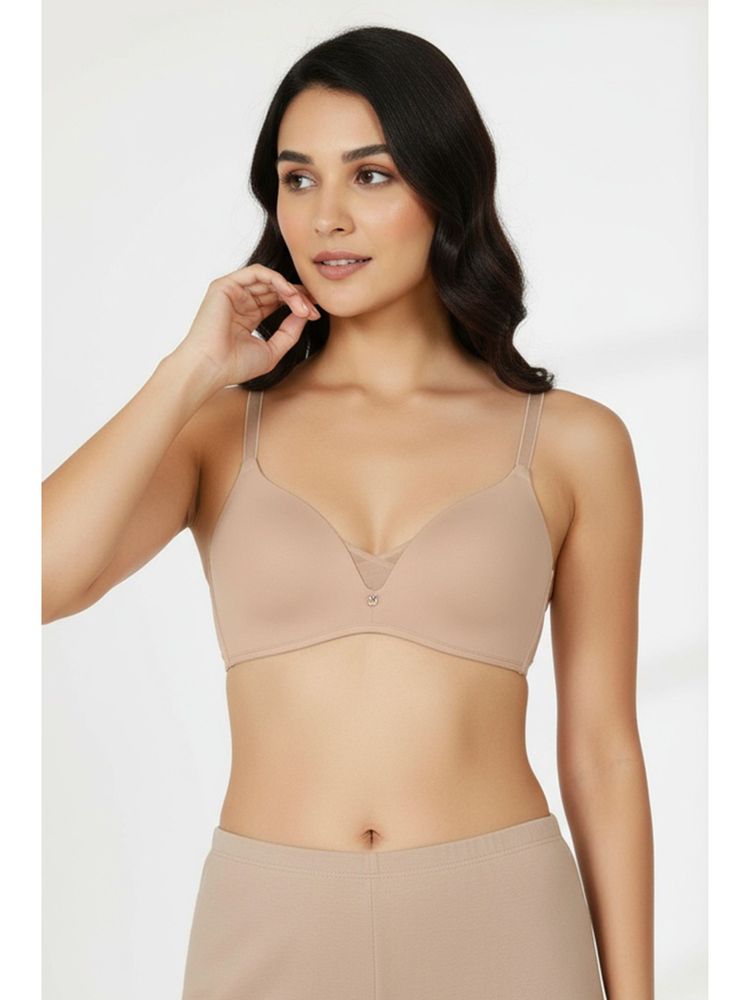 Zivame Beautiful Basics Non Wired Medium Coverage Push-Up Bra - Roebuck-picture-25