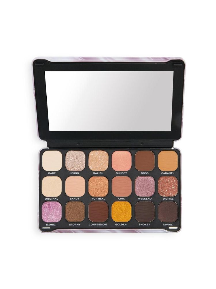 Makeup Revolution Forever Flawless Nude Silk Eyeshadow Palette-image-14