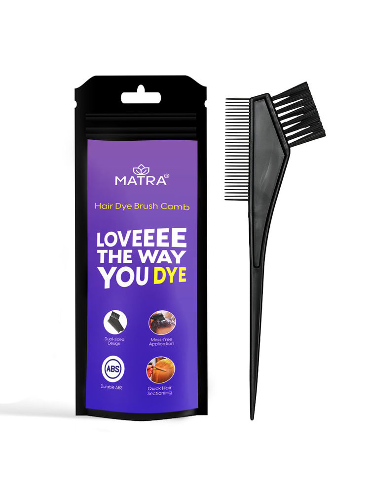 Matra Hair Dye Comb Brush Long Tail Colour Applicator Tool for Dyeing, Colouring & Hair Masks-image-2