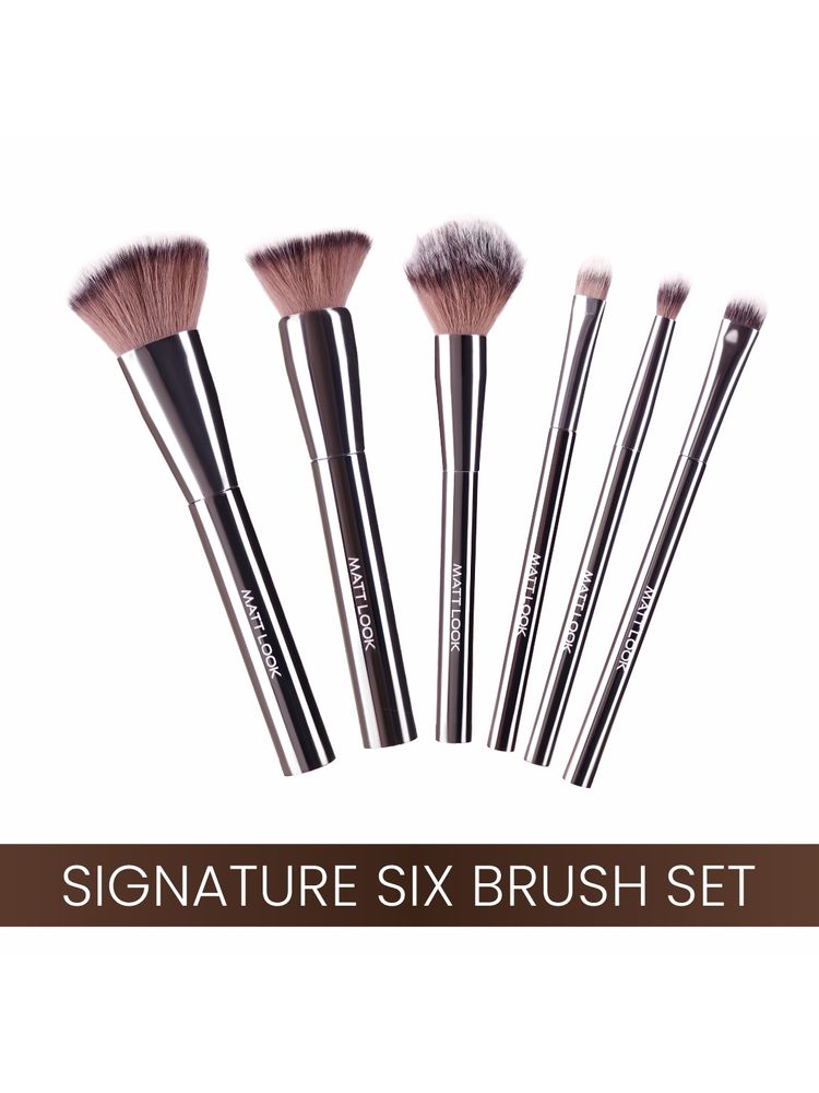 Matt look Professional Signature Brush - Set of 6-picture-8