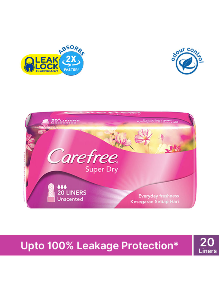 Carefree Super Dry Panty Liners (20 Pieces)-picture-14