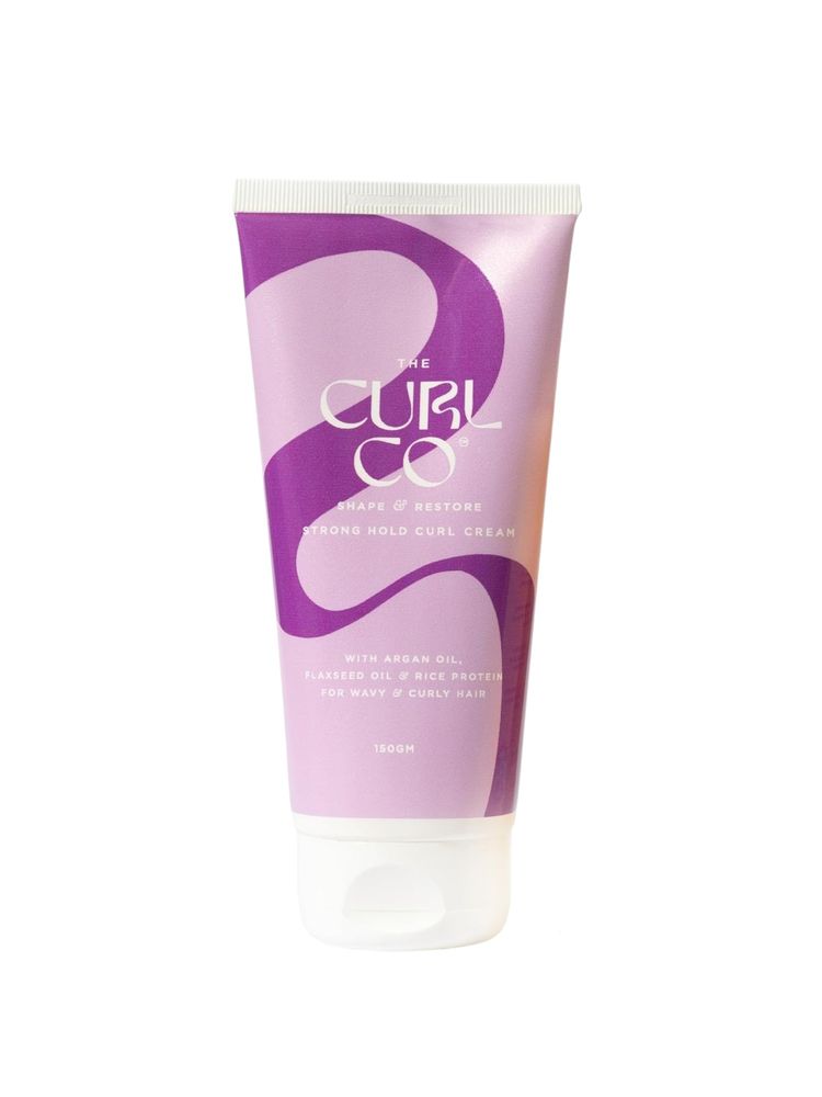 The Curl Co Shape & Restore Strong Hold Curl Cream For Dry, Frizzy, Wavy & Curly Hair-image-29
