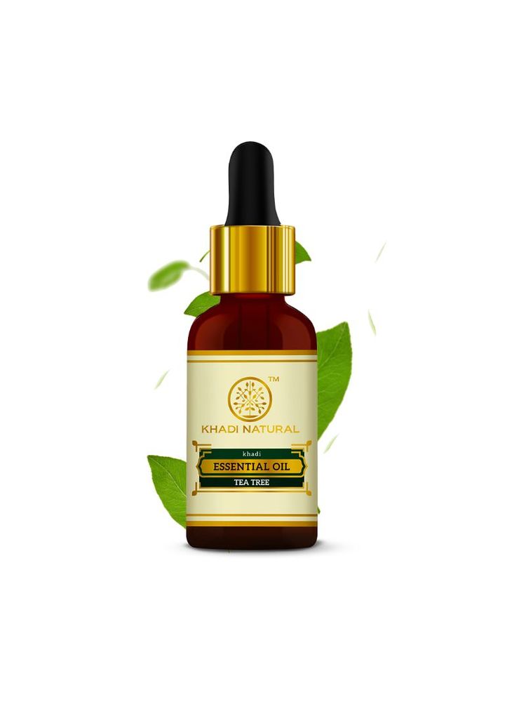 Khadi Natural Ayurvedic Teatree Essential Oil Reduces Blemishes & Dandruff